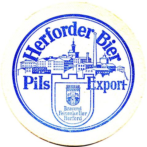 hiddenhausen hf-nw herforder pils export 2a (rund215-schrift mager-blau)